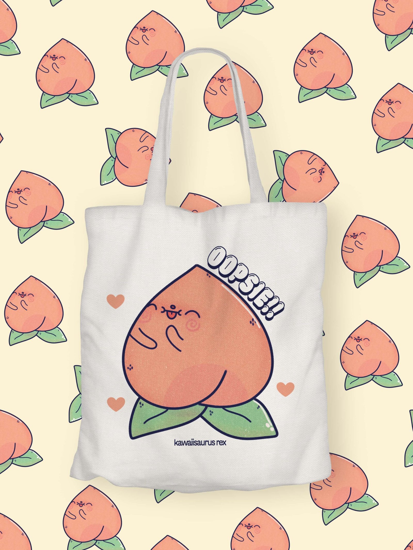 tote bag de tela crudo