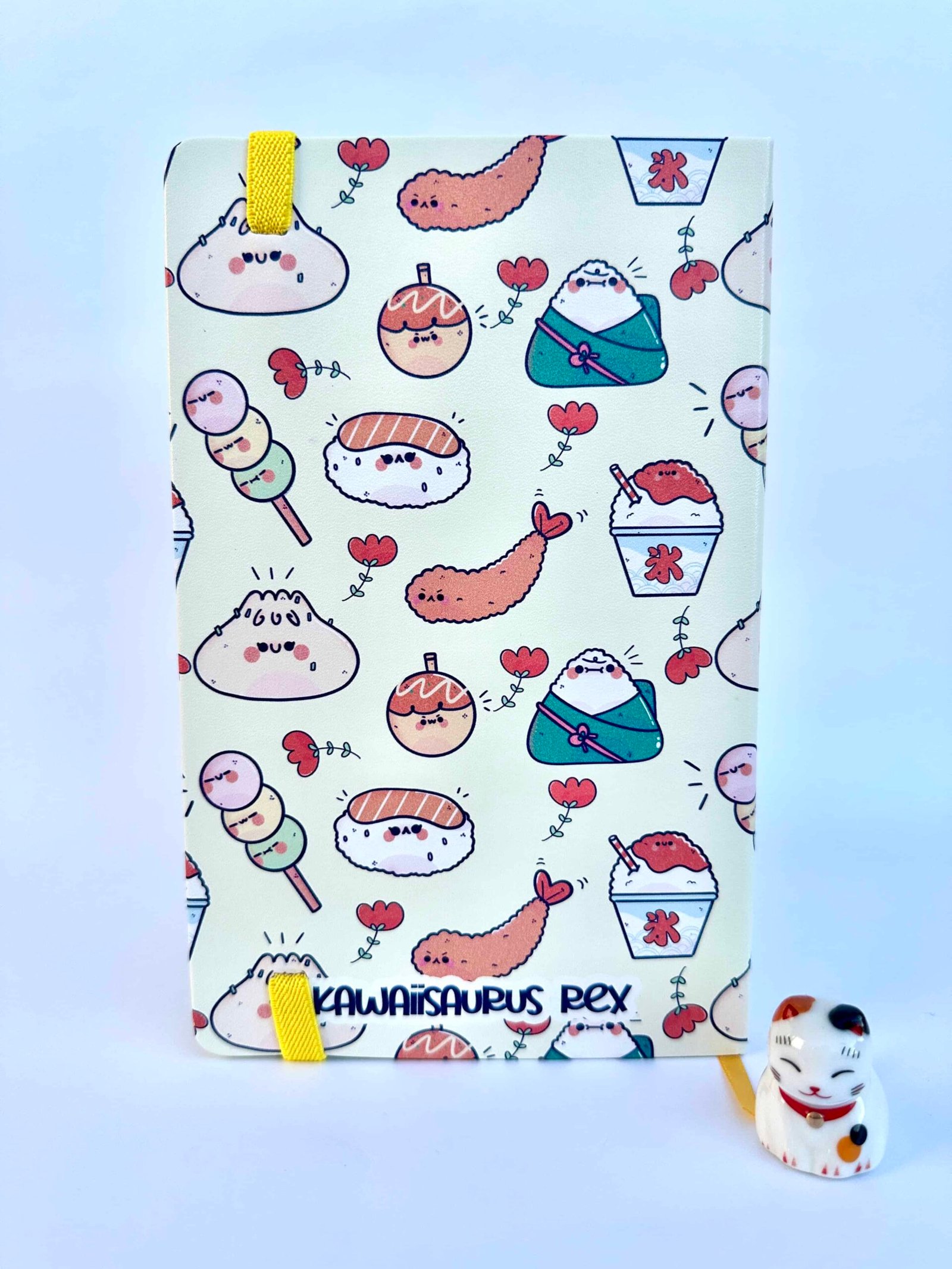 libreta bullet journal ilustracion kawaii food